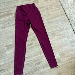 ALO Yoga Deep Purple Leggings